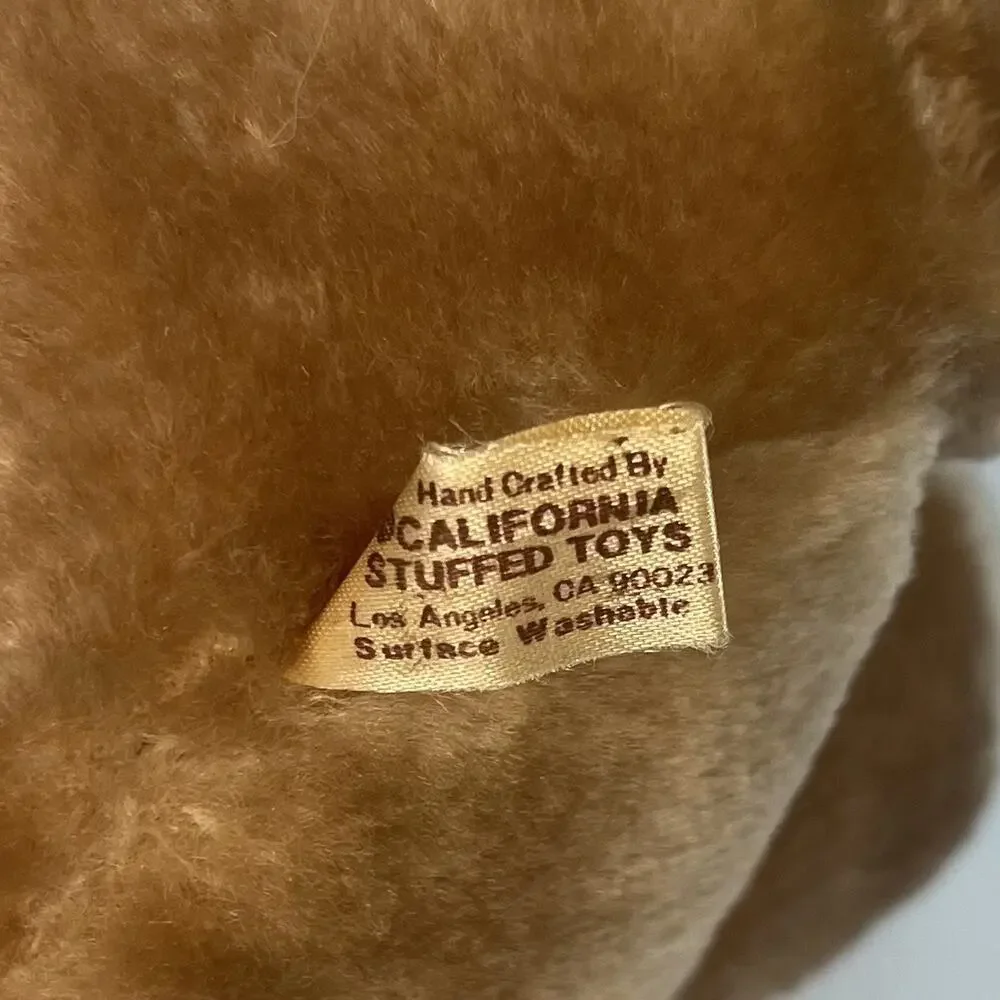 Vintage 1980s Koala Bear Mama & Baby Plush Animal California Stuffed Toys 11”